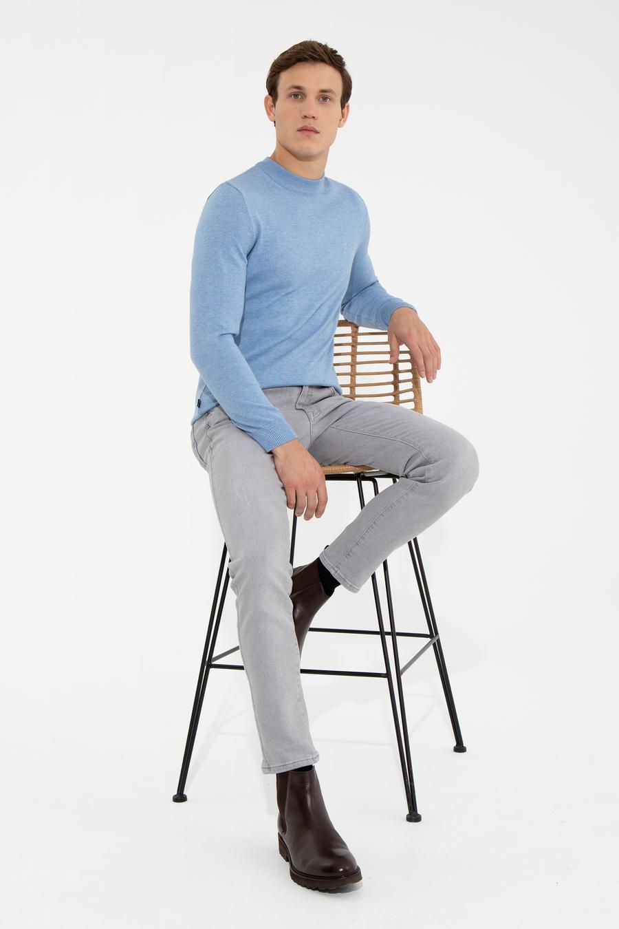 Gri Denim Pantolon