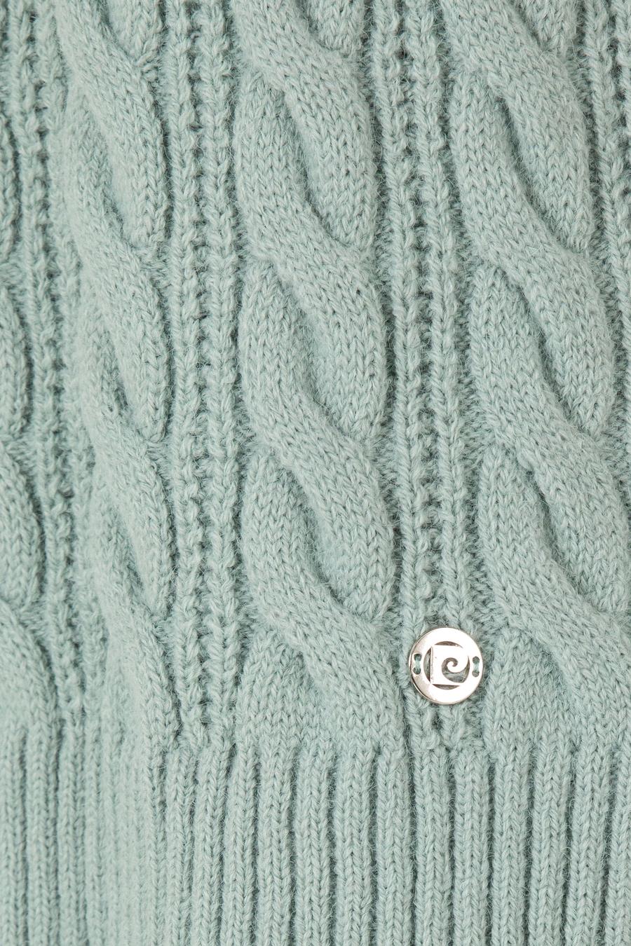 Koyu Mint  Regular Fit Triko Kazak_6