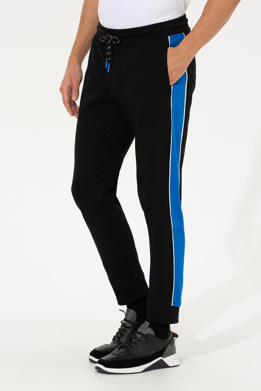 Siyah Ex.Slim Fit Eşofman Altı_1