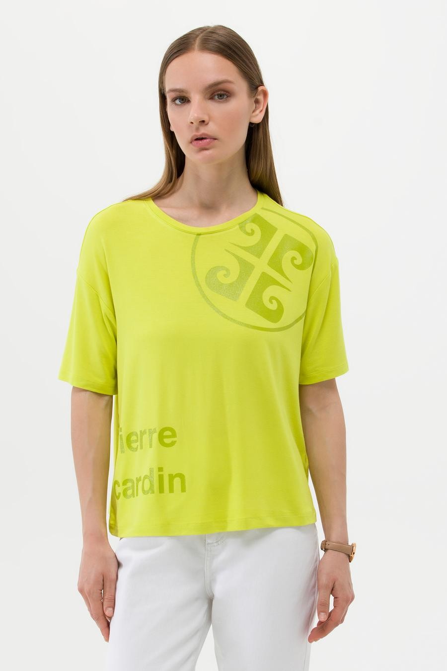 Yeşil Comfort Fit Tişört